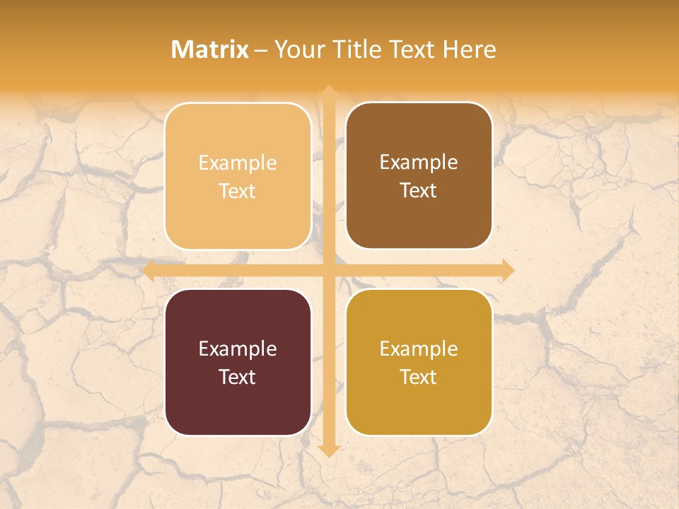 Surface Pattern Split PowerPoint Template