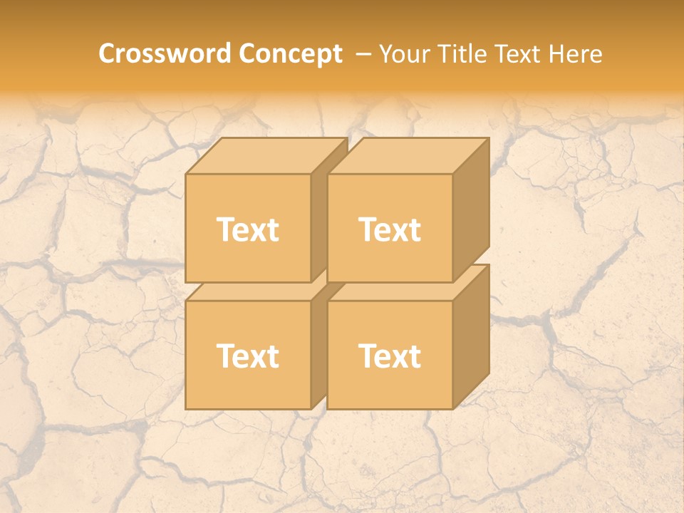 Surface Pattern Split PowerPoint Template