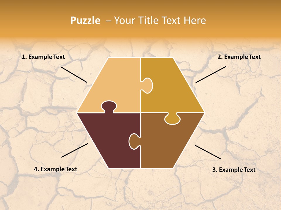 Surface Pattern Split PowerPoint Template