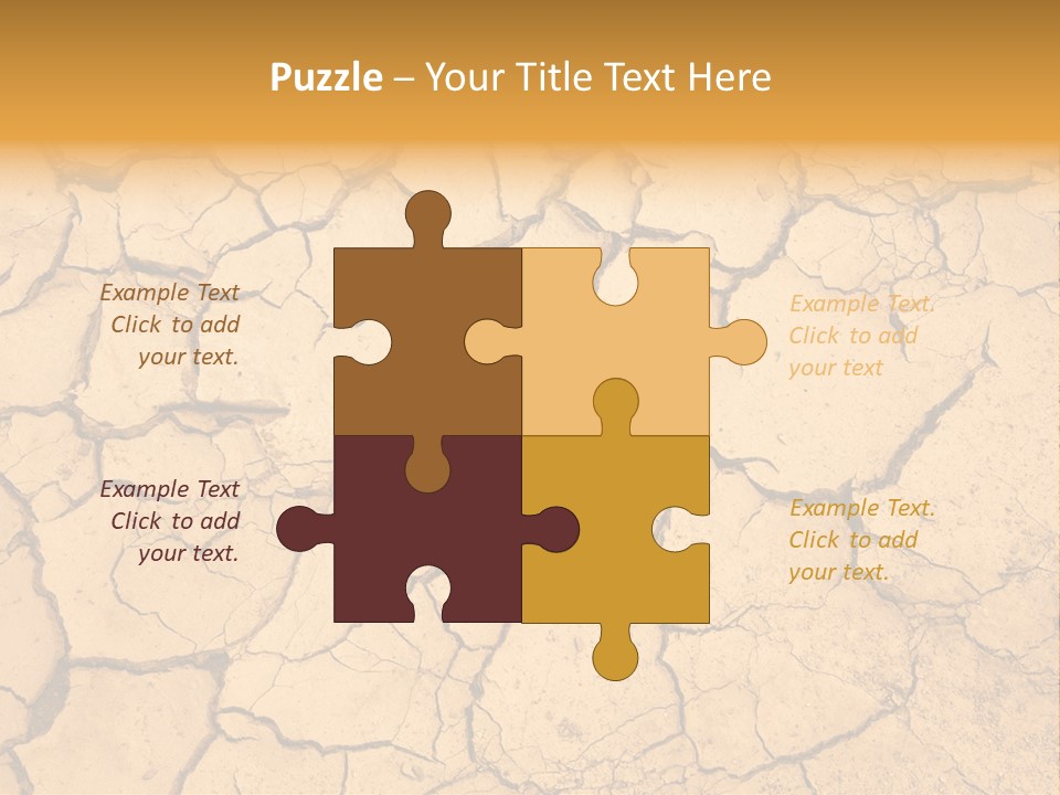 Surface Pattern Split PowerPoint Template