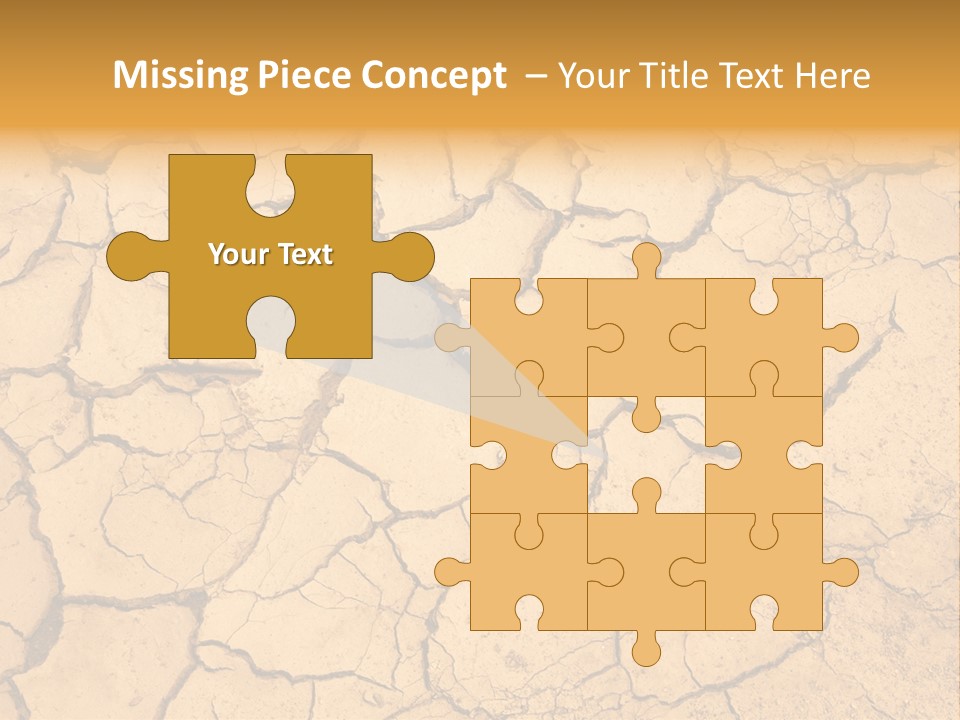 Surface Pattern Split PowerPoint Template