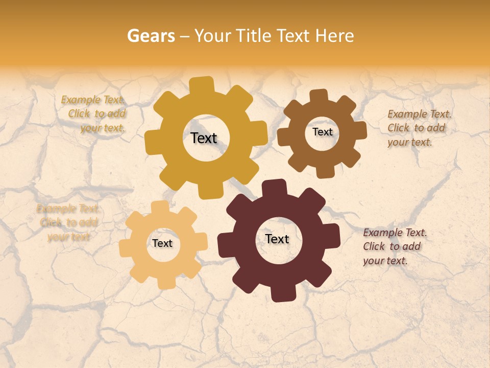 Surface Pattern Split PowerPoint Template