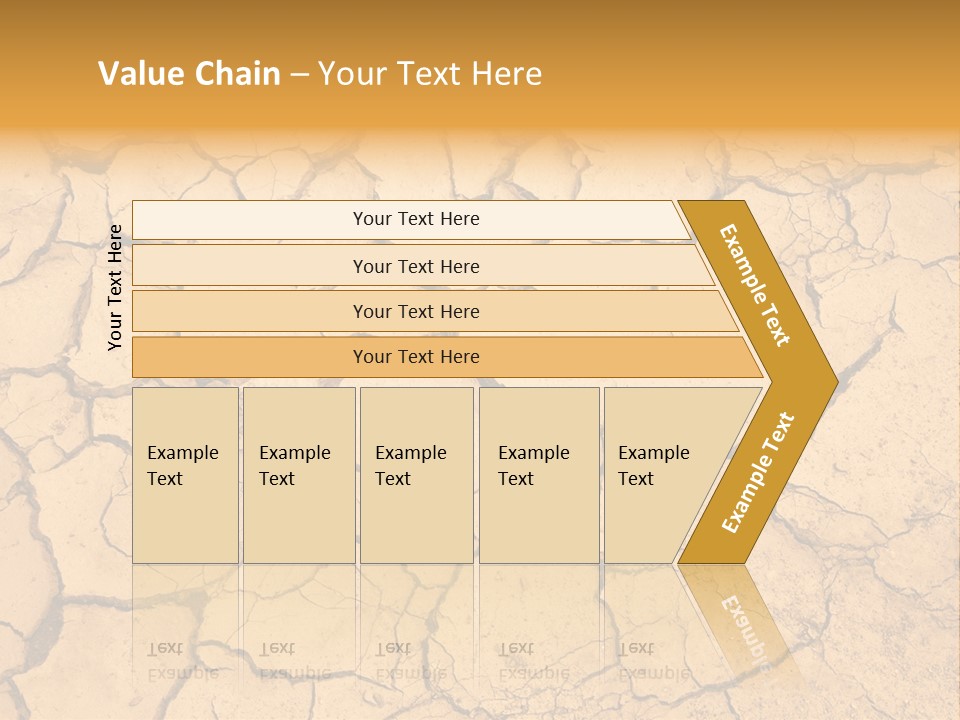 Surface Pattern Split PowerPoint Template