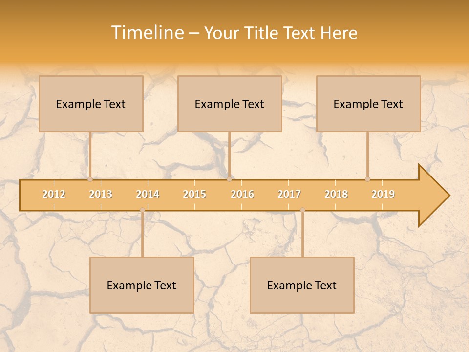 Surface Pattern Split PowerPoint Template