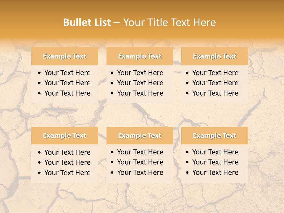 Surface Pattern Split PowerPoint Template