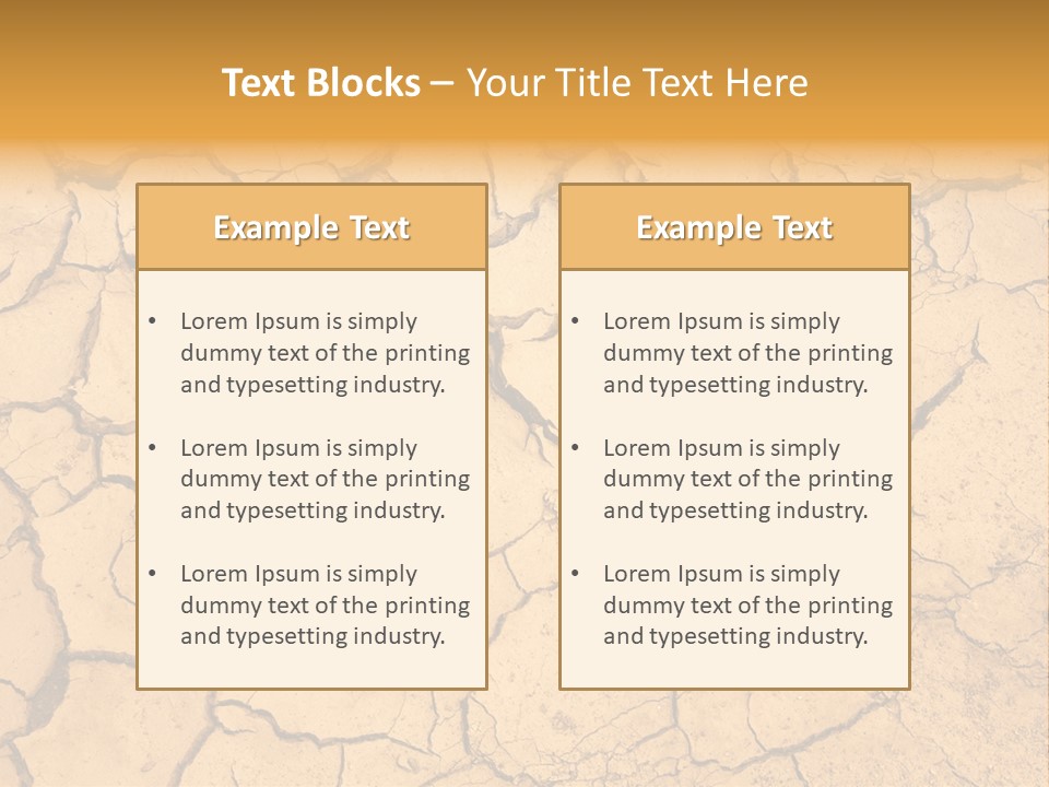 Surface Pattern Split PowerPoint Template
