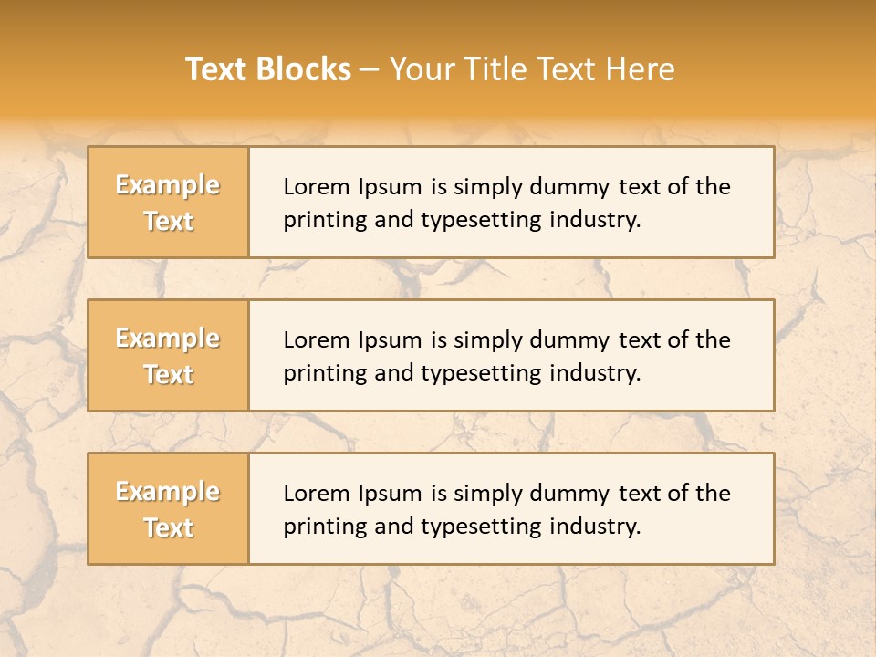 Surface Pattern Split PowerPoint Template