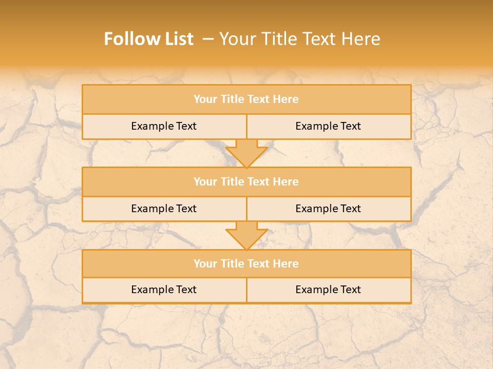 Surface Pattern Split PowerPoint Template