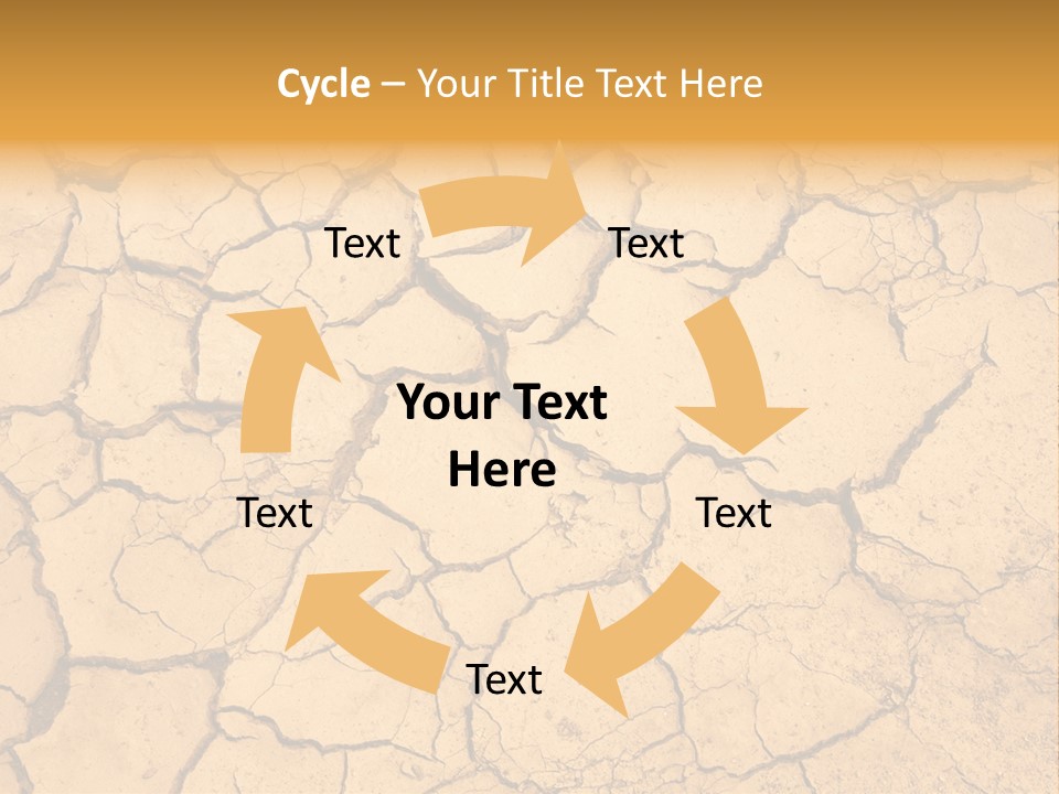 Surface Pattern Split PowerPoint Template