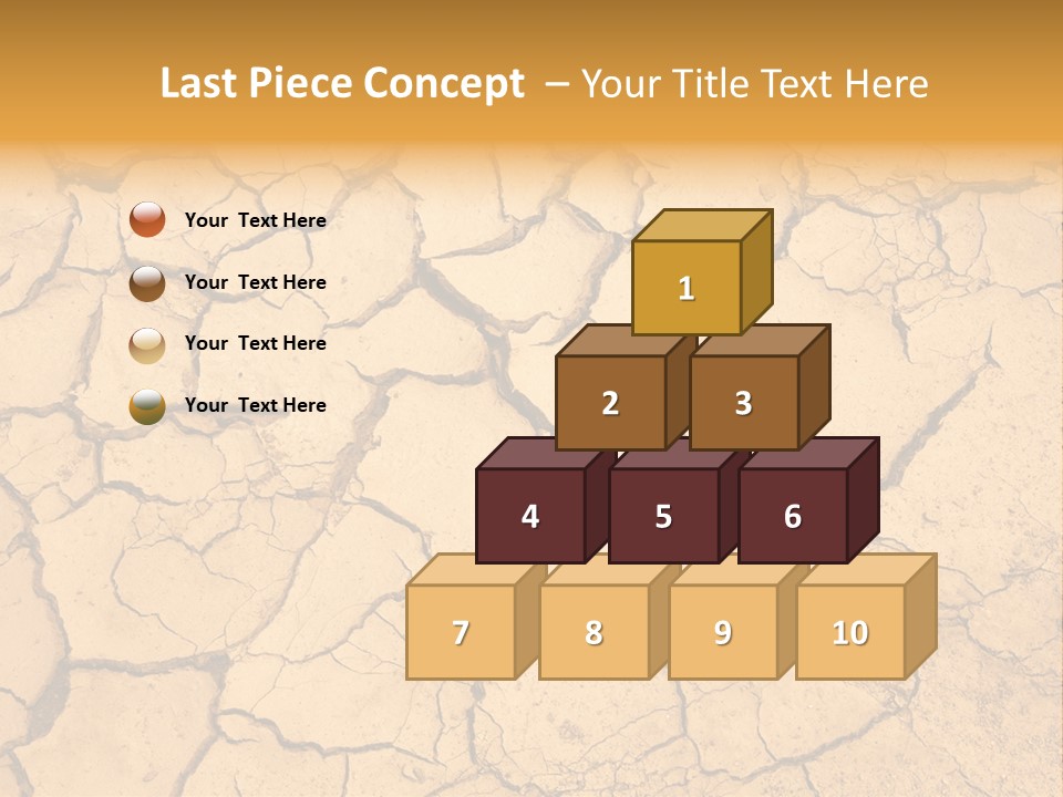 Surface Pattern Split PowerPoint Template