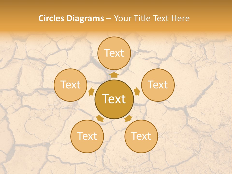 Surface Pattern Split PowerPoint Template