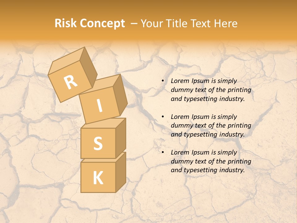 Surface Pattern Split PowerPoint Template