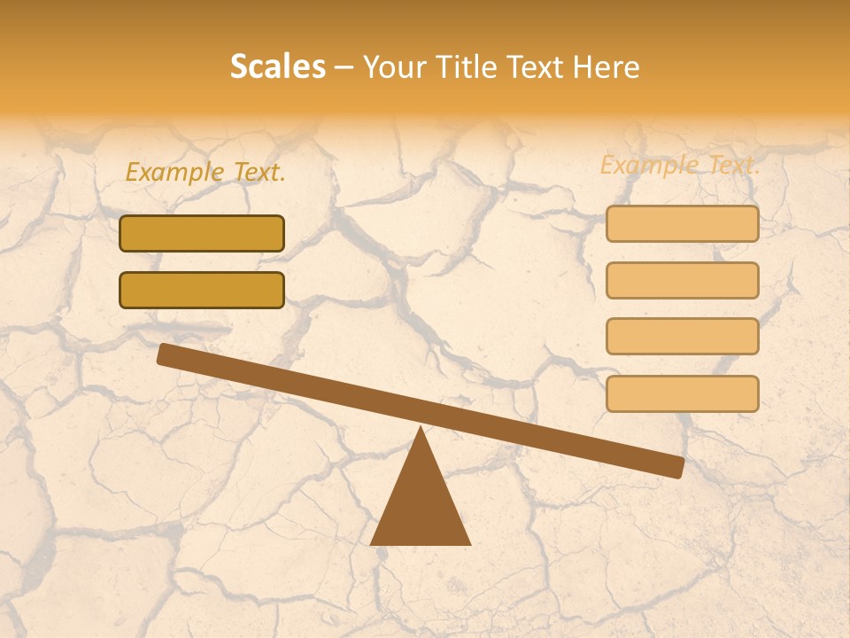 Surface Pattern Split PowerPoint Template