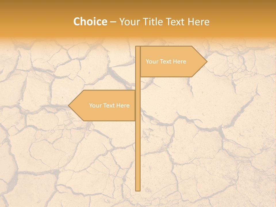 Surface Pattern Split PowerPoint Template