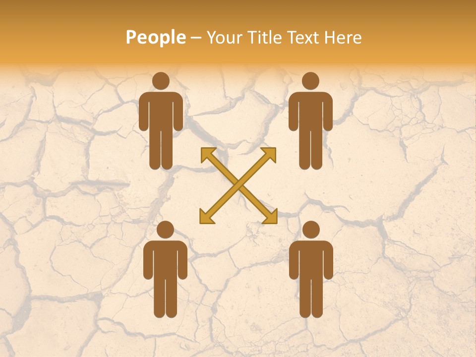 Surface Pattern Split PowerPoint Template