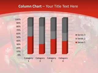 Healthy Eating Diet Splashing PowerPoint Template