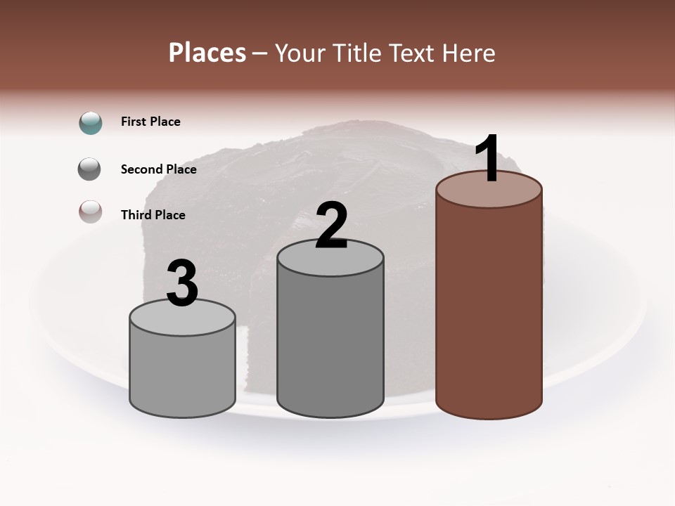 Cake Chocolate Sweet PowerPoint Template