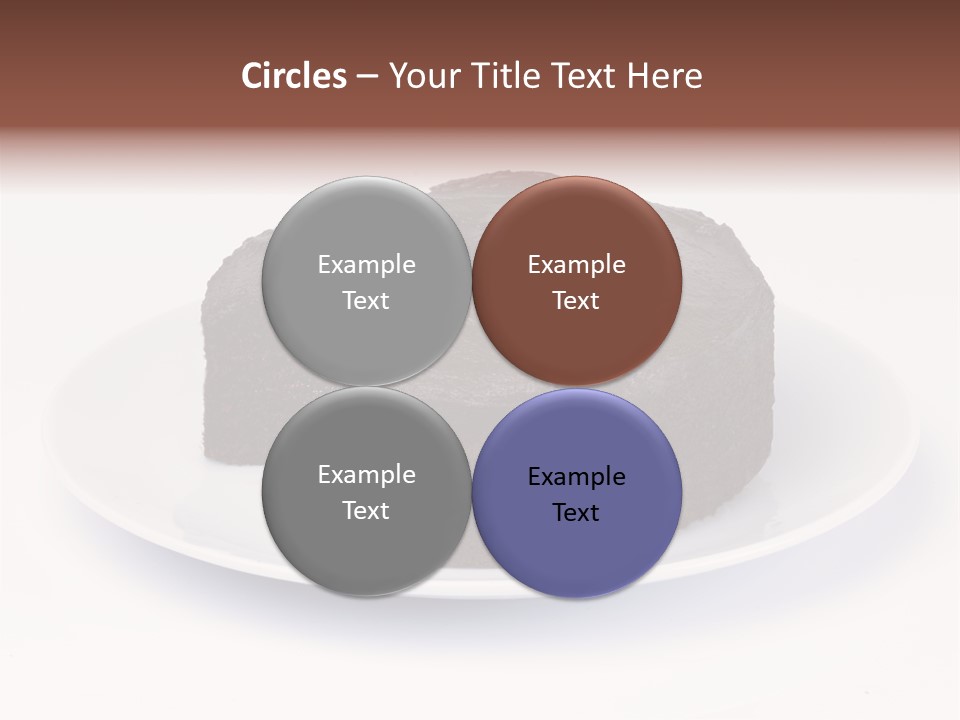 Cake Chocolate Sweet PowerPoint Template