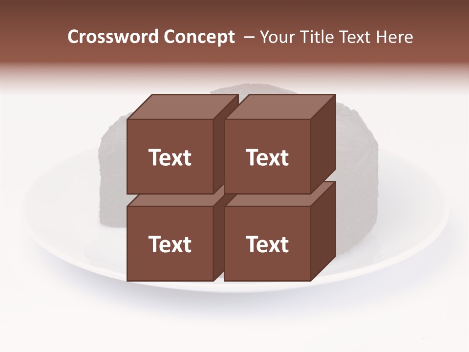 Cake Chocolate Sweet PowerPoint Template