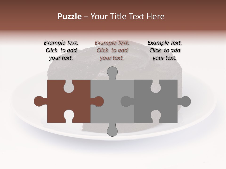 Cake Chocolate Sweet PowerPoint Template