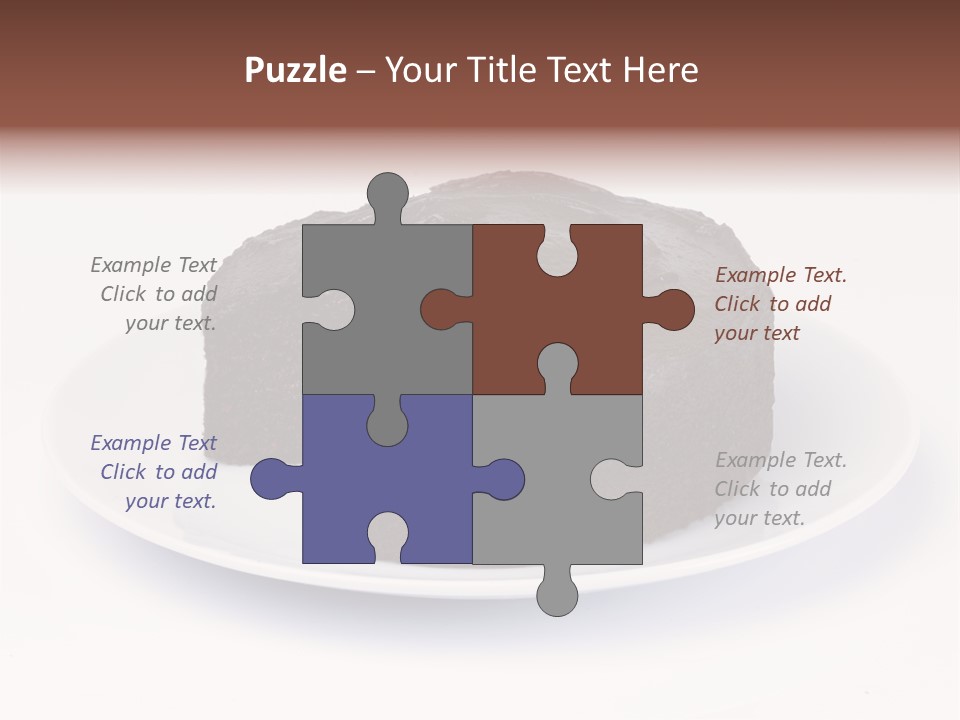 Cake Chocolate Sweet PowerPoint Template