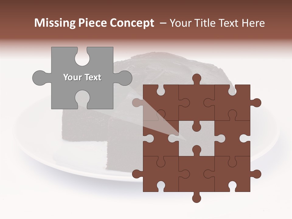 Cake Chocolate Sweet PowerPoint Template