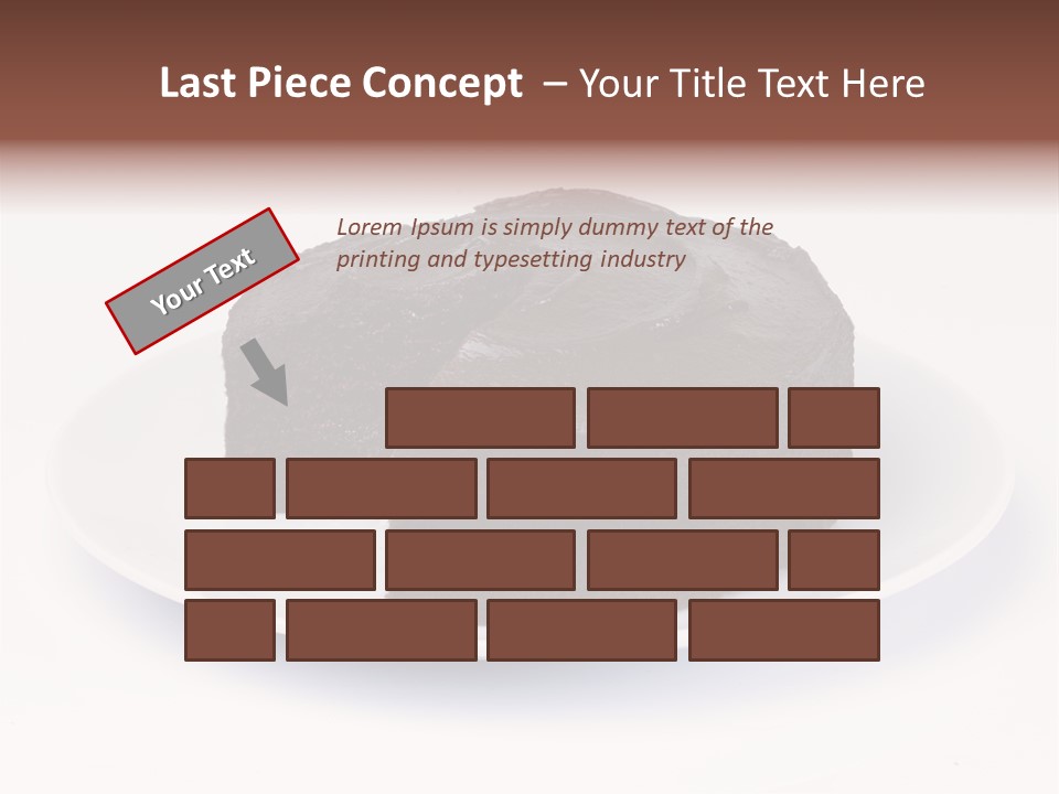 Cake Chocolate Sweet PowerPoint Template