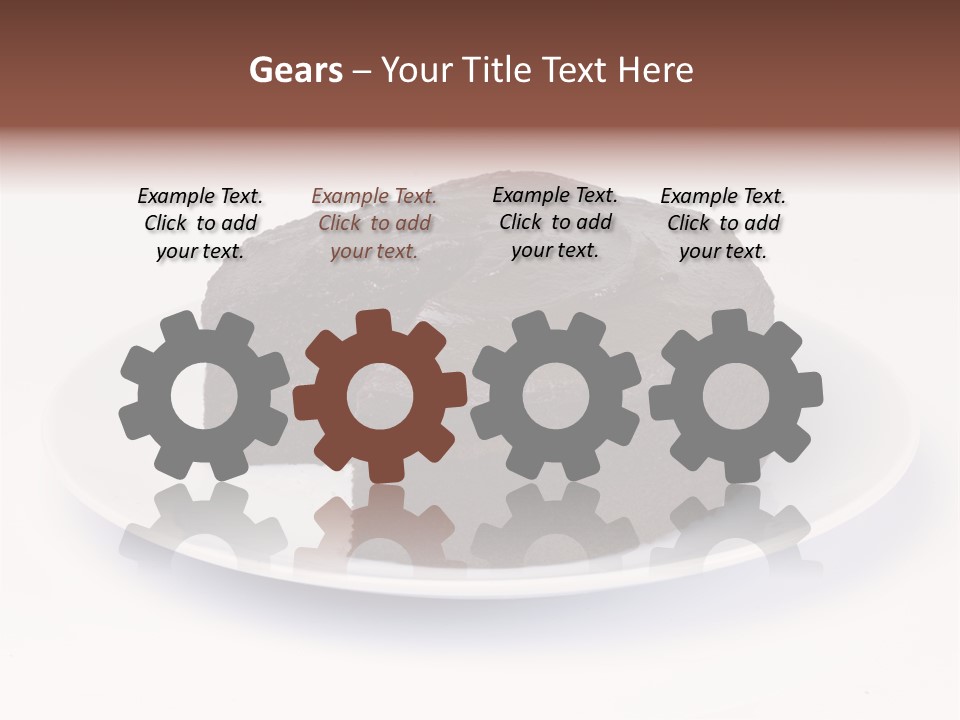 Cake Chocolate Sweet PowerPoint Template