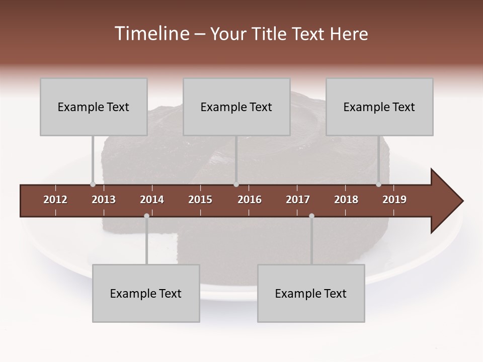 Cake Chocolate Sweet PowerPoint Template