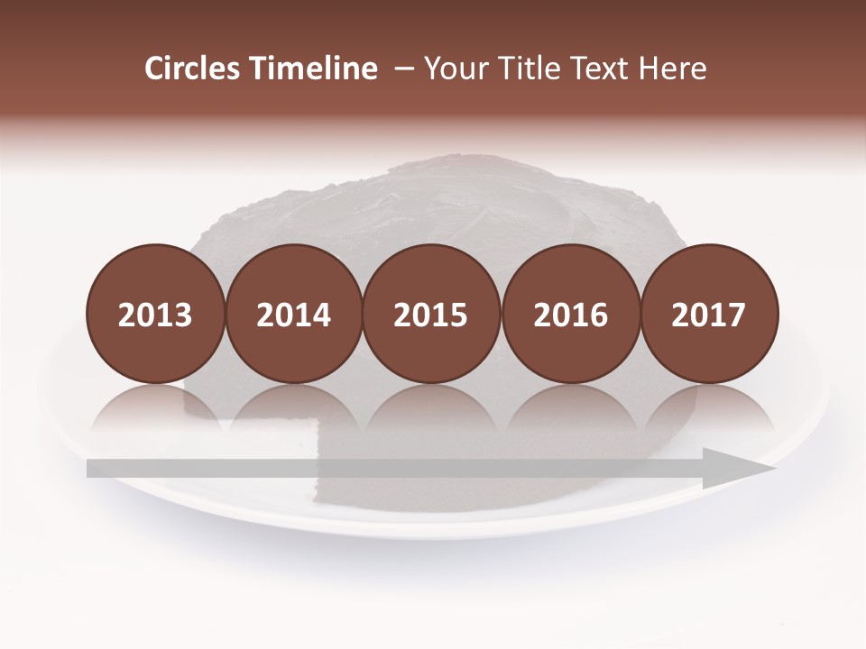 Cake Chocolate Sweet PowerPoint Template