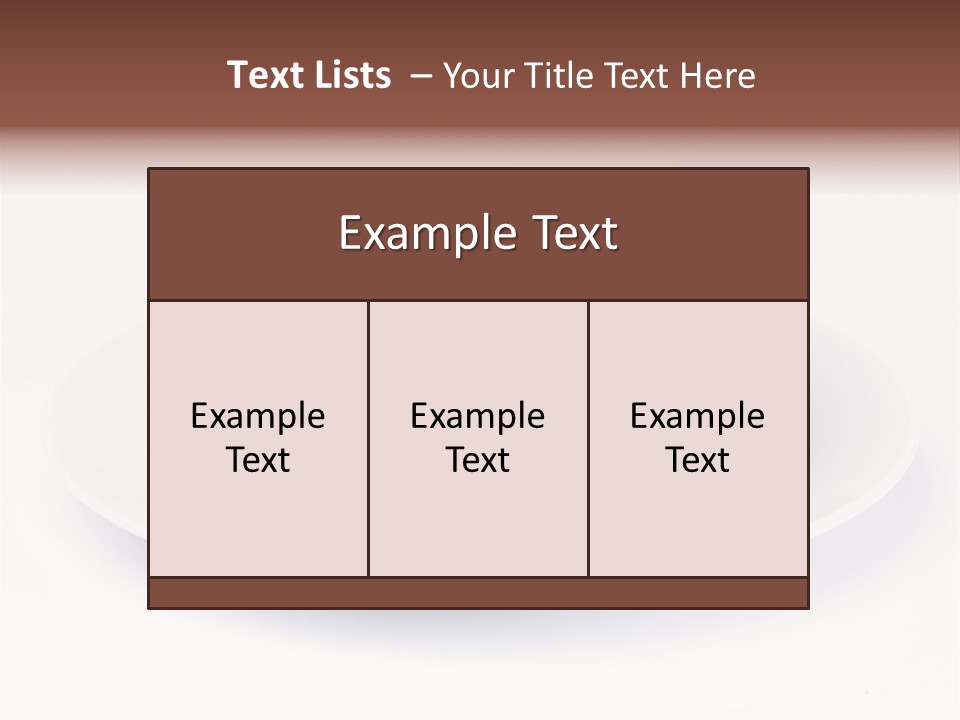 Cake Chocolate Sweet PowerPoint Template