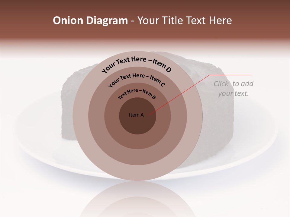 Cake Chocolate Sweet PowerPoint Template