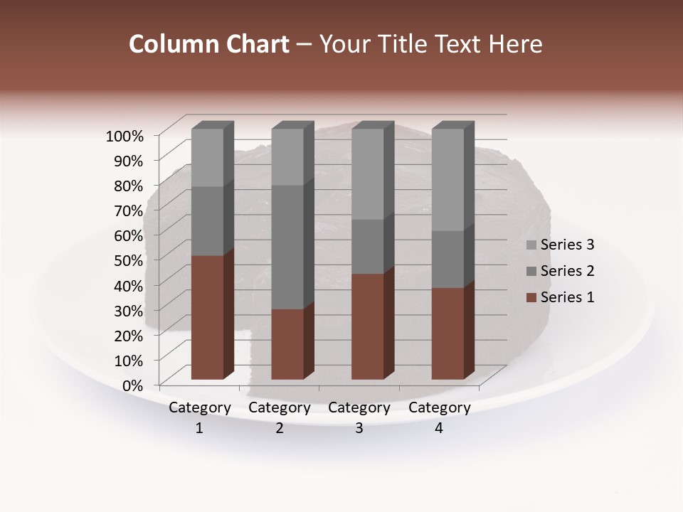 Cake Chocolate Sweet PowerPoint Template