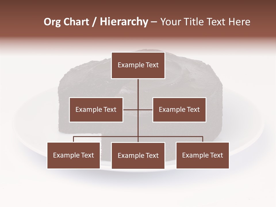 Cake Chocolate Sweet PowerPoint Template