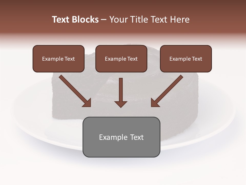 Cake Chocolate Sweet PowerPoint Template