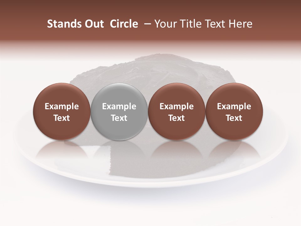 Cake Chocolate Sweet PowerPoint Template