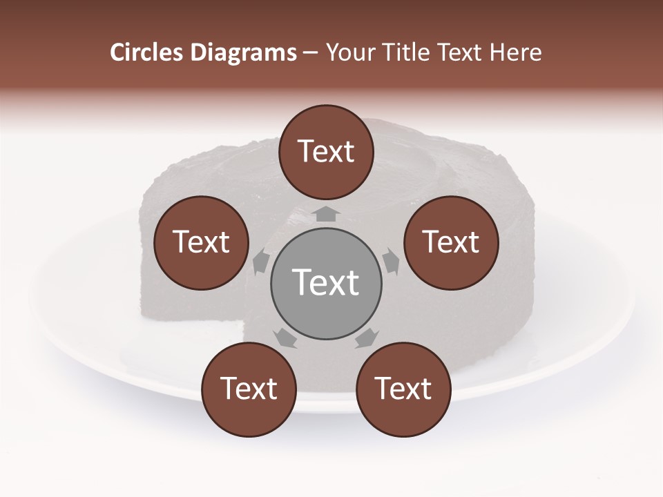 Cake Chocolate Sweet PowerPoint Template