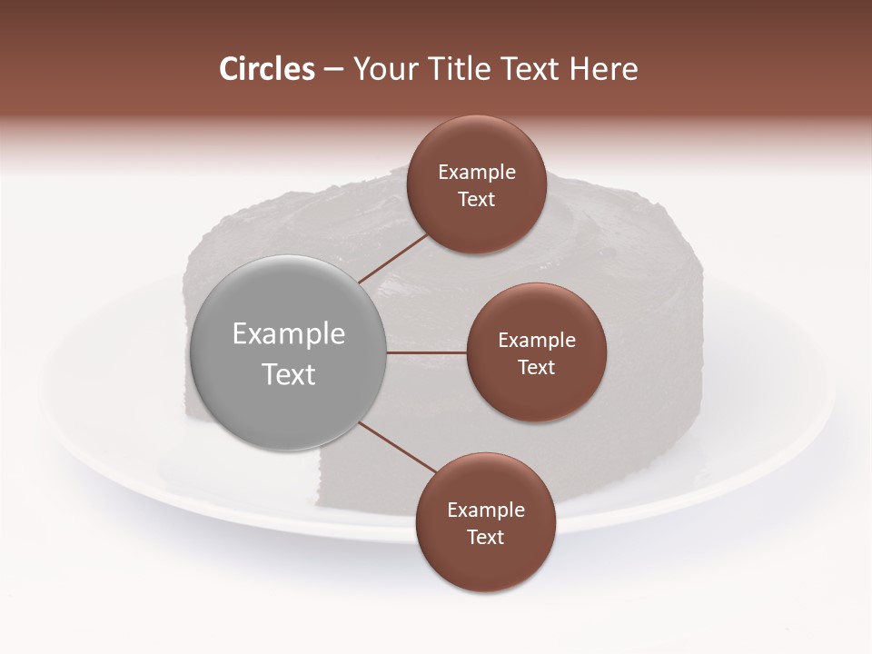 Cake Chocolate Sweet PowerPoint Template