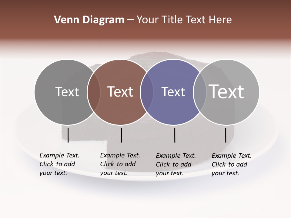 Cake Chocolate Sweet PowerPoint Template