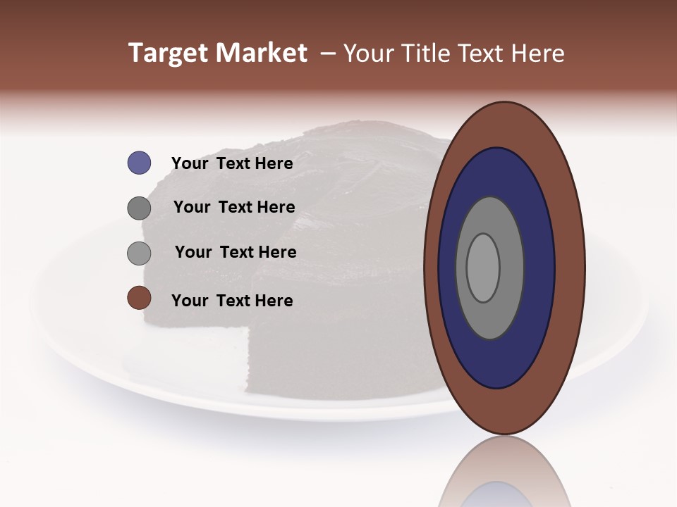 Cake Chocolate Sweet PowerPoint Template