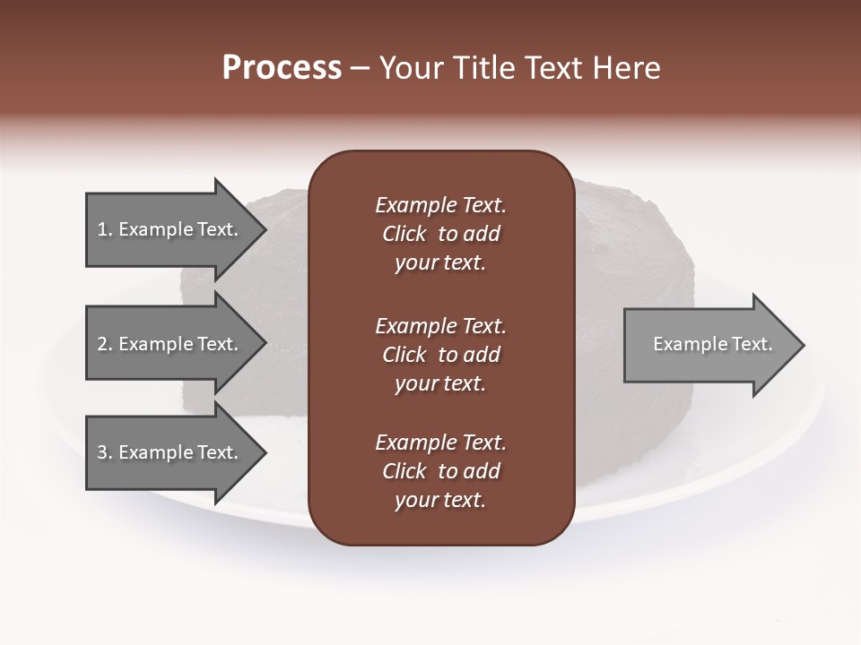 Cake Chocolate Sweet PowerPoint Template