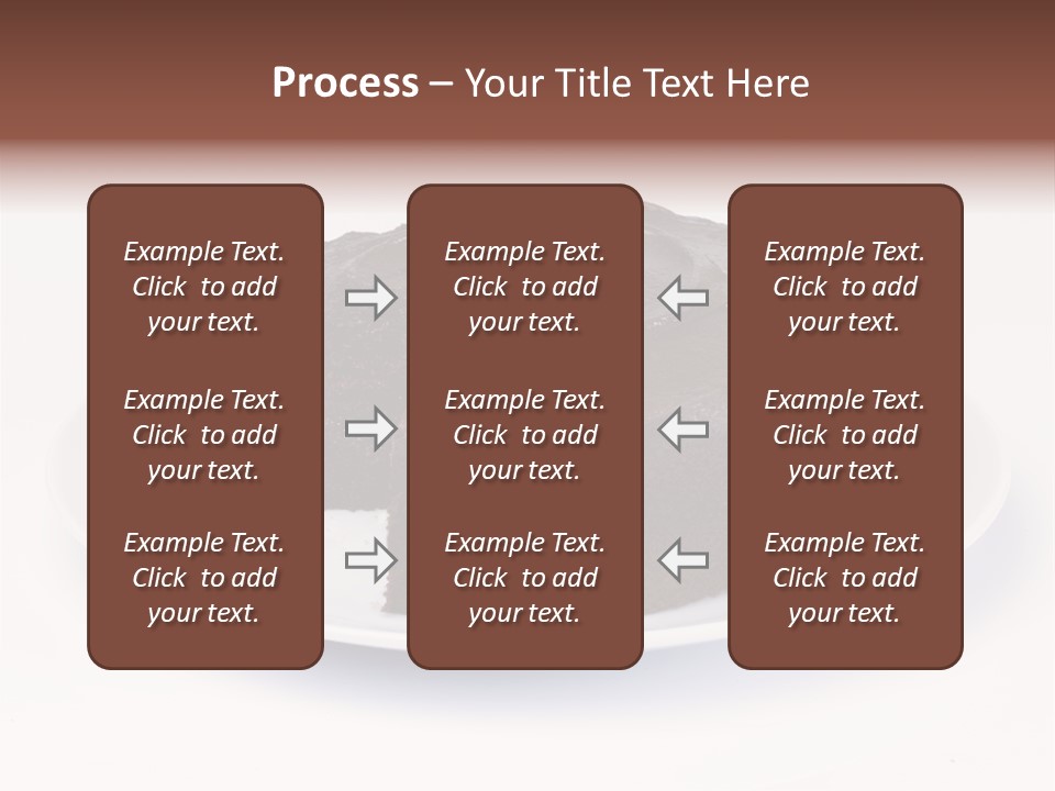 Cake Chocolate Sweet PowerPoint Template