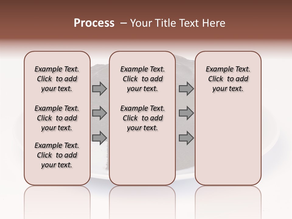 Cake Chocolate Sweet PowerPoint Template