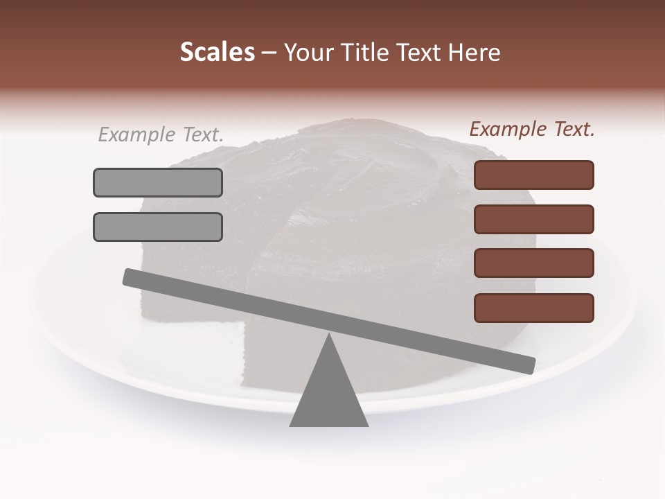 Cake Chocolate Sweet PowerPoint Template