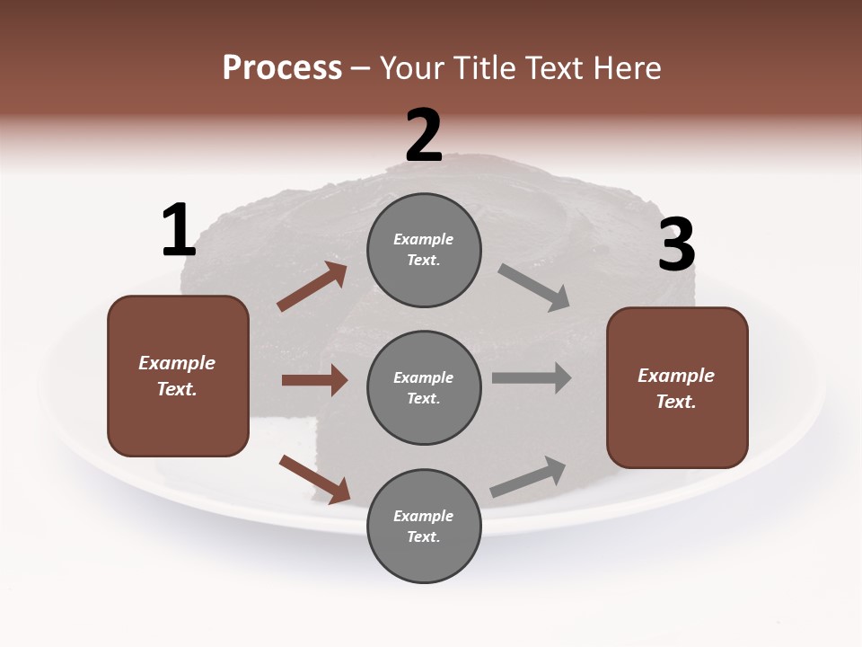 Cake Chocolate Sweet PowerPoint Template