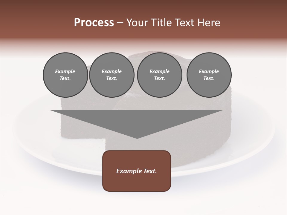 Cake Chocolate Sweet PowerPoint Template