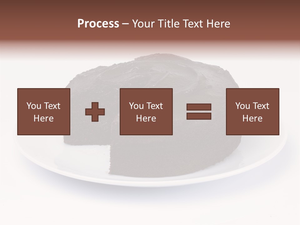 Cake Chocolate Sweet PowerPoint Template