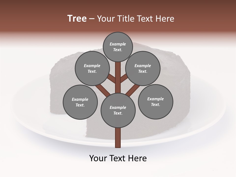 Cake Chocolate Sweet PowerPoint Template