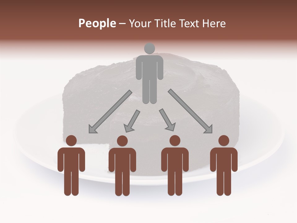 Cake Chocolate Sweet PowerPoint Template