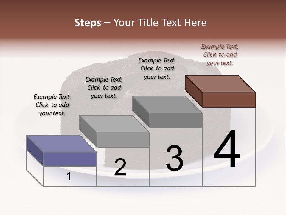 Cake Chocolate Sweet PowerPoint Template